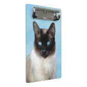 Kat schilderen van Siamese - Kute Original Cat Art Mini Klembord (Schuin)