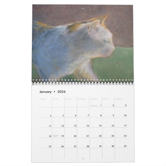 Kat Schilderkalender #2 Kalender (Jan 2026)