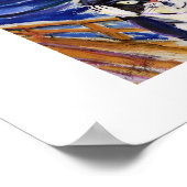 Kat Schroef met de Tekst van het Schroefsel Poster (Hoek)