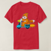 Kat scooter t-shirt (Design voorkant)