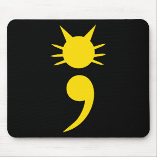 Kat Semicolon May Mental Health Awareness Maand Muismat