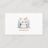 Kat Shelter Animal Rescue Organization Visitekaartje (Achterkant)