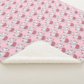 Kat Sherpa Blanket Deken (3/4)