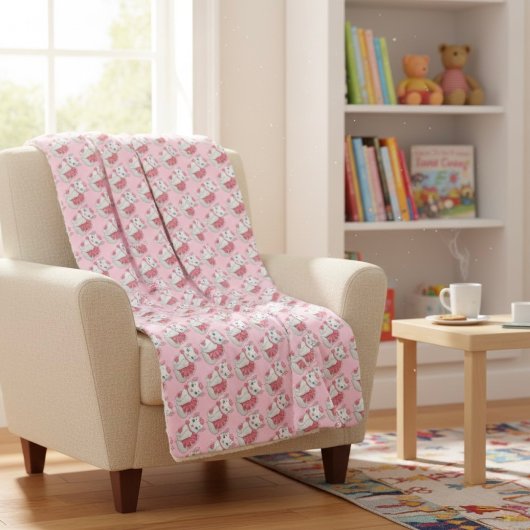 Kat Sherpa Blanket Sherpa Deken