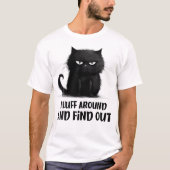 Kat Shirt pluis rond en ontdek het (Voorkant)