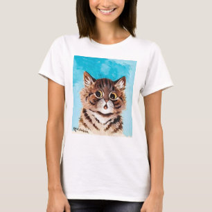 Kat Show Briefkaart Louis Wain Illustratie T-shirt
