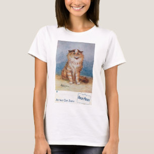  Kat Show Briefkaart Louis Wain Illustratie T-shirt