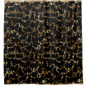 Kat Shower Curtains Black Cat Art Bath Decor Douchegordijn (Voorkant)