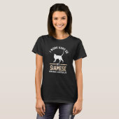 Kat Siamees T-shirt (Voorkant volledig)