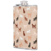 Kat silhouet heupfles (Links)