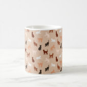 Kat silhouet koffiemok (Center)