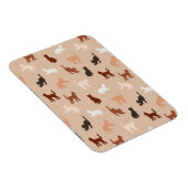 Kat silhouet magneet (Rechterzijde)