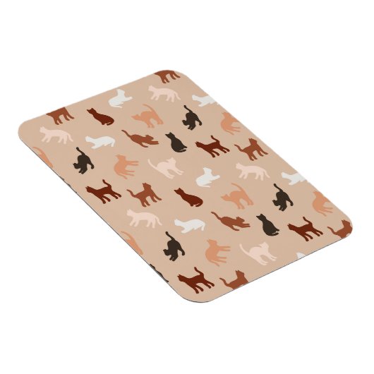 Kat silhouet magneet (Rechterzijde)