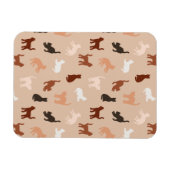 Kat silhouet magneet (Horizontaal)