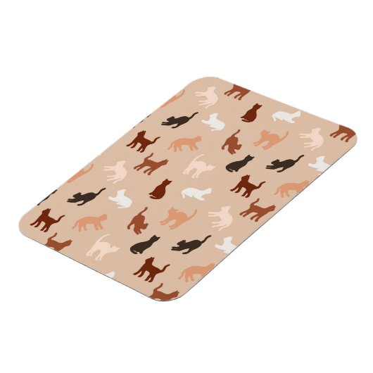 Kat silhouet magneet (Linkerzijde)