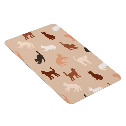 Kat silhouet magneet (Rechterzijde)