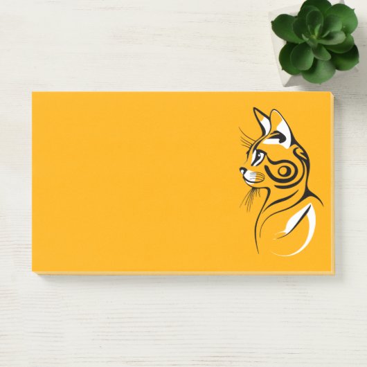 Kat silhouet post-it® notes (Kantoor)