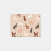 Kat silhouet post-it® notes (Voorkant)