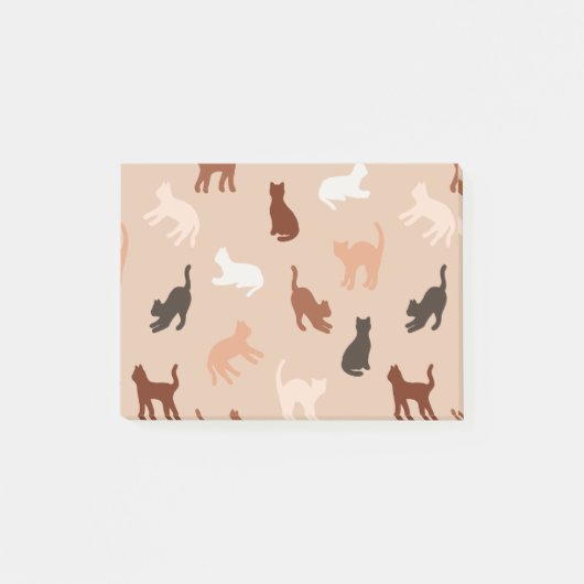 Kat silhouet post-it® notes (Voorkant)