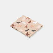 Kat silhouet post-it® notes (Schuin)