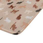 Kat silhouet snijplank (Hoek)