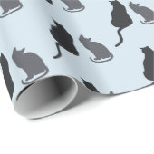 Kat-silhouetpakpapier Cadeaupapier (Rol Hoek)
