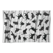 Kat Silhouette Black & White Light Grey Wispy