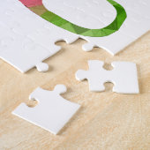 Kat Silhouette met laag poly Legpuzzel (Zijkant)