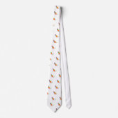 Kat Silhouette met laag poly Stropdas (Voorkant)