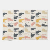 Kat Silhouetten Keuken Handdoek (Horizontaal)
