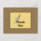 Kat Sitter Dank u huisdier zittende waardering Briefkaart (Voorkant)