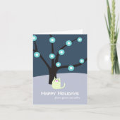 Kat Sitter's feestkaart Feestdagen Kaart (Voorkant)