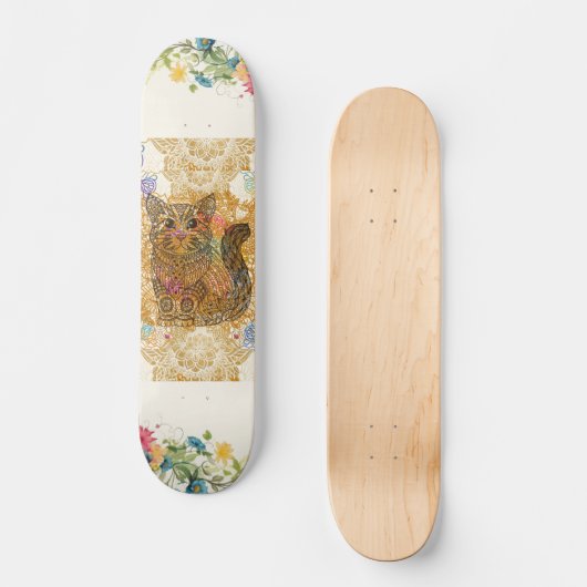 Kat Skateboard (Voorkant)