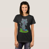 Kat Skater Skateboard T-shirt (Voorkant volledig)