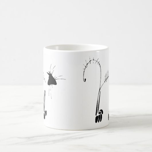 Kat Skeleton Koffiemok (Center)