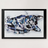 Kat Sketch Legpuzzel (Horizontaal)
