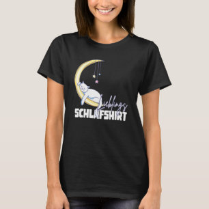 Kat Slaap Eat Herhaal Sleepyhead Plezier T-shirt