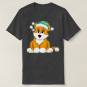 Kat Slaapdeksel T-shirt (Design voorkant)