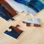 Kat Slapend op Vensterbank Legpuzzel (Zijkant)