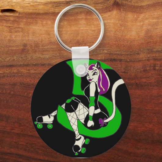 Kat sleutelhanger (Voorkant)