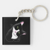 Kat Sleutelhanger (Achterkant)