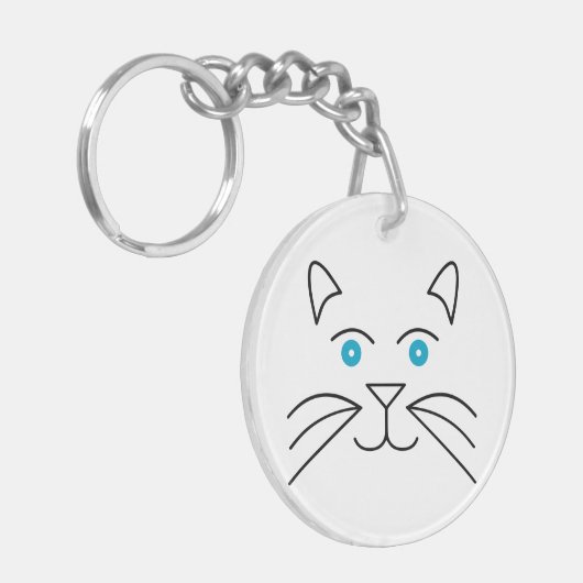 Kat Sleutelhanger (Voorkant Links)