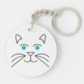 Kat Sleutelhanger (Achterkant)