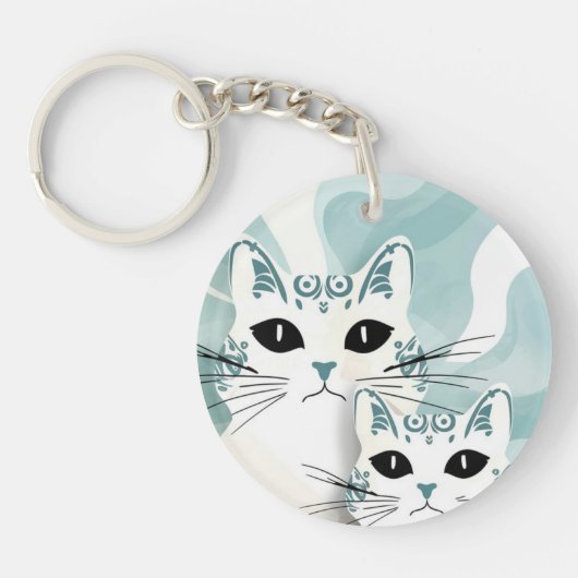 kat, sleutelhanger (Voorkant)