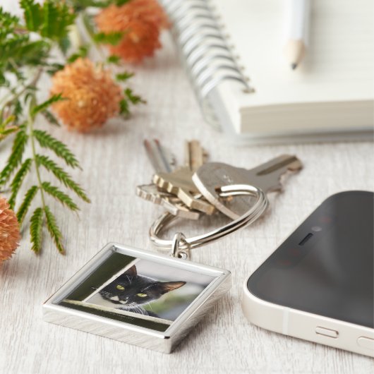 Kat Sleutelhanger (Zijkant)