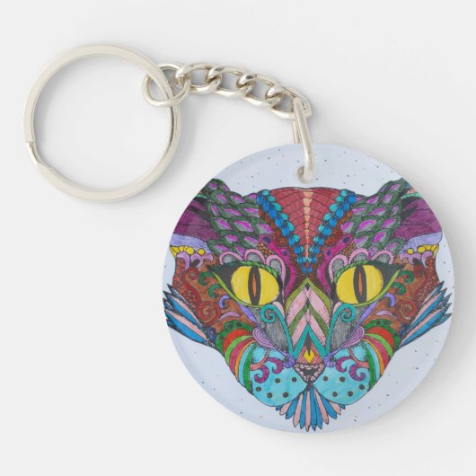 Kat Sleutelhanger (Voorkant)