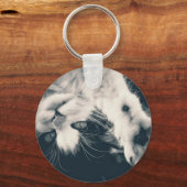 Kat sleutelhanger - zin om rond te hangen? (Achterkant)