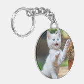 Kat-sleutelketen Sleutelhanger (Voorkant Links)