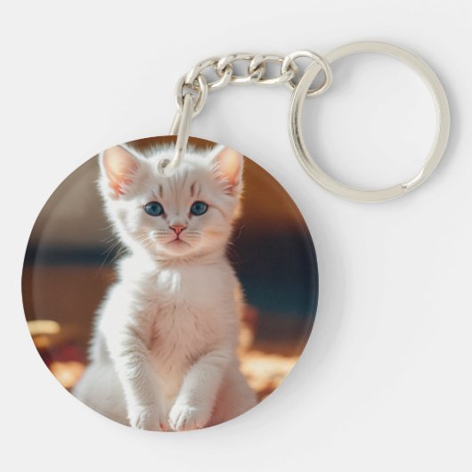 Kat-sleutelketen Sleutelhanger (Achterkant)