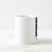 Kat - smokey en bril, The Cat Lady Magische Mok (Center)